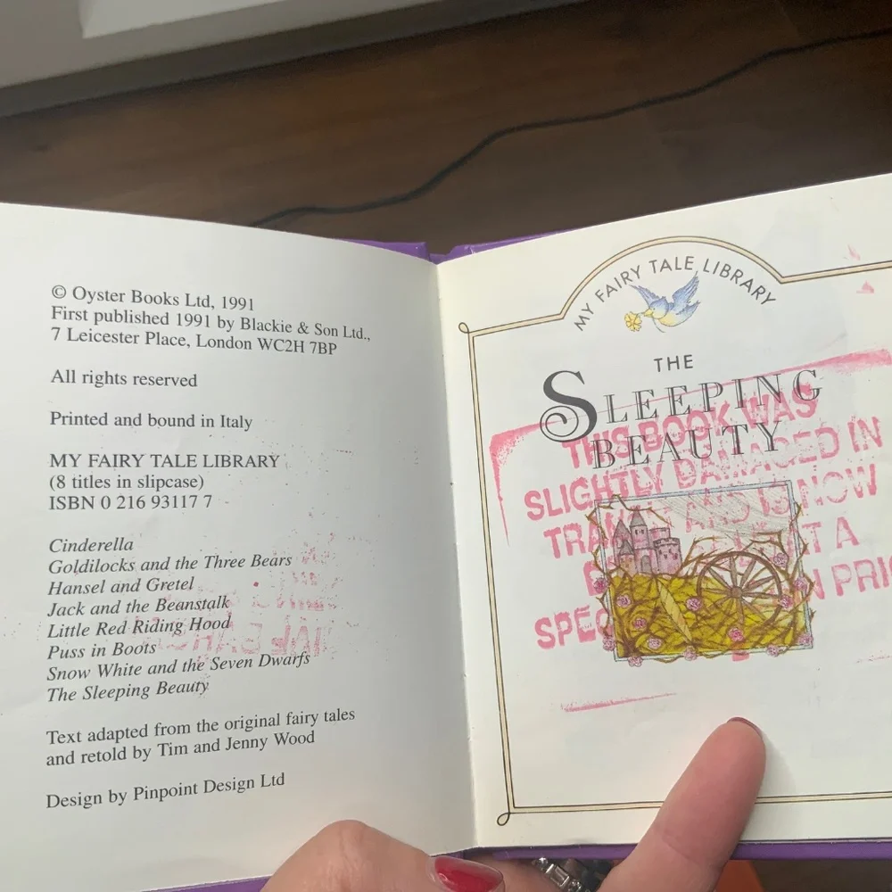 “My Fairy Tale Library” Eight Little Books in Slipcase